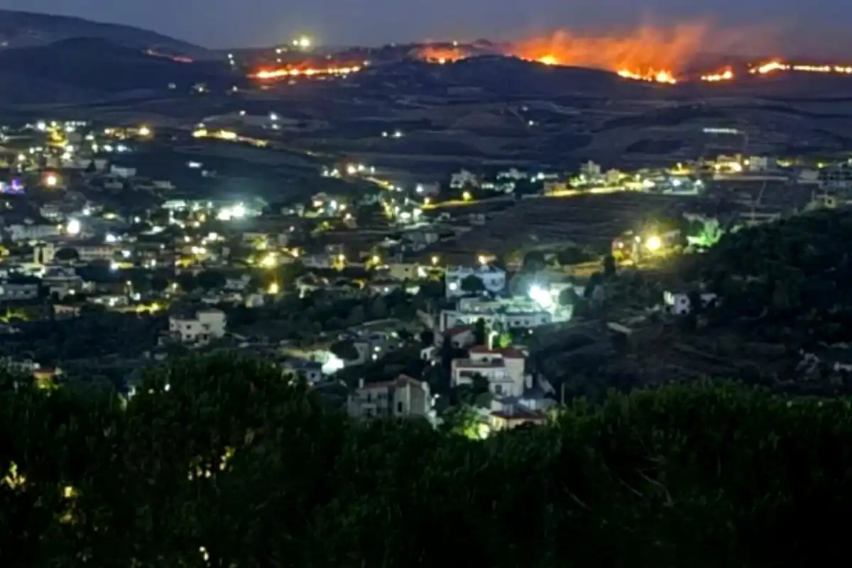 Israeli Forces Burn Olive Groves in Southern Lebanon