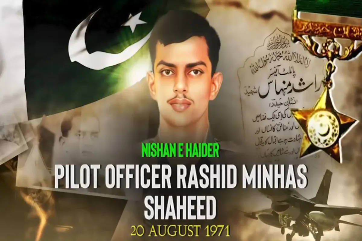 Rashid Minhas 55th Martyrdom Anniversary; An Immortal Story of Sacrifice for the Motherland