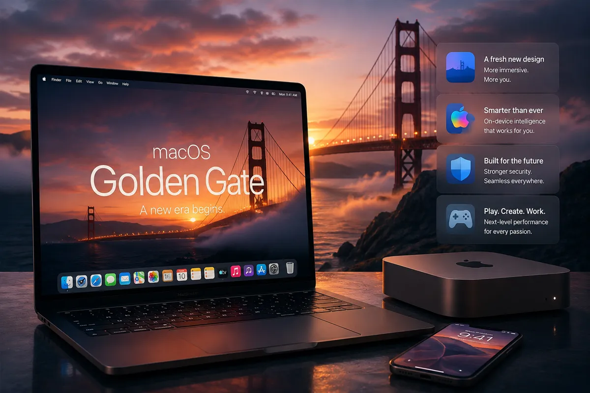 The Mac Era We Knew Is Ending; macOS Golden Gate Ushers in Something New