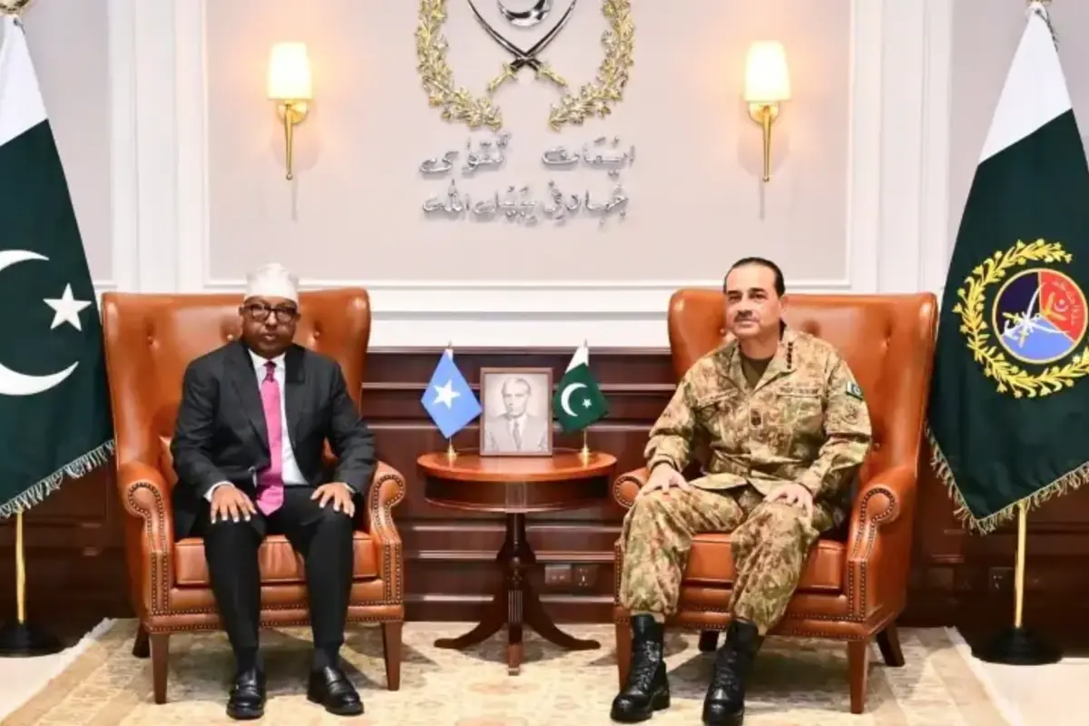 Pakistan, Somalia Agree to Strengthen Defence Cooperation During GHQ Meeting