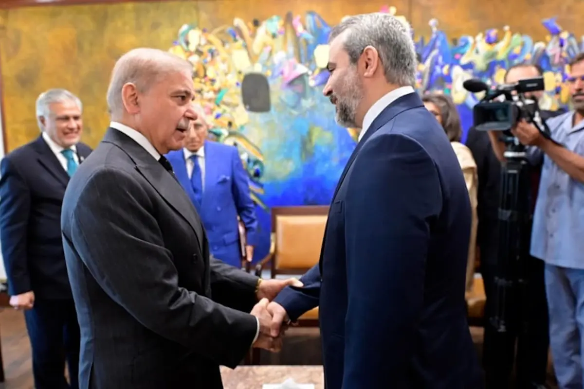 PM Shehbaz Sharif Meets Syrian Foreign Minister, Reaffirms Support for Syria’s Sovereignty
