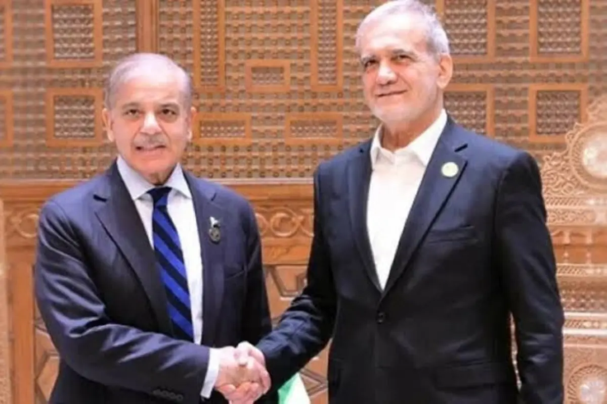 PM Shehbaz, Iranian President Discuss Bilateral Ties, Regional Peace in Bishkek