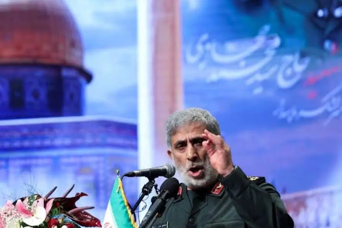 Quds Force Chief Says Israel’s Settlement Expansion Reflects Deep Internal Crisis