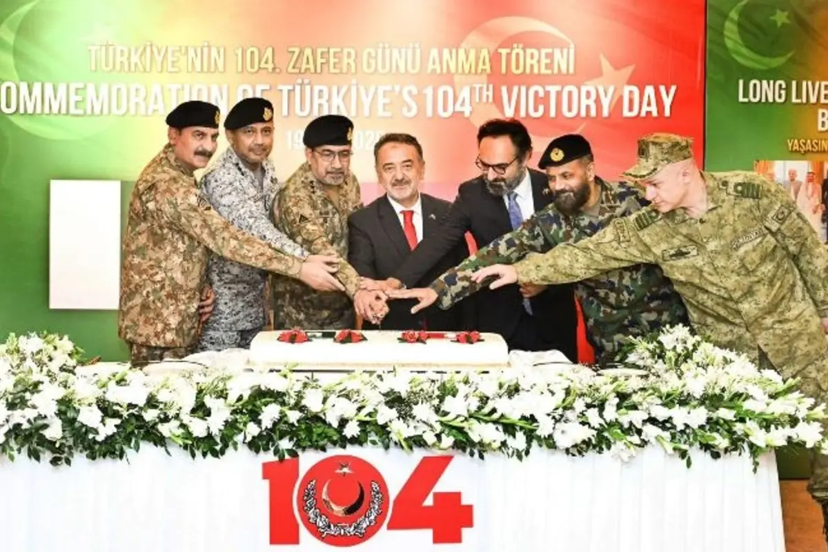 GHQ Hosts Ceremony to Mark 104th Anniversary of Turkish Armed Forces Victory Day
