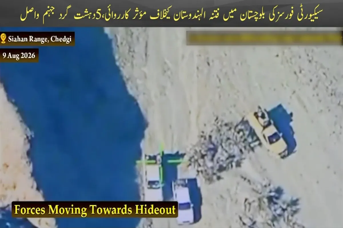 Security Forces Eliminate Five Terrorists in Successful Intelligence-Based Operation in Balochistan