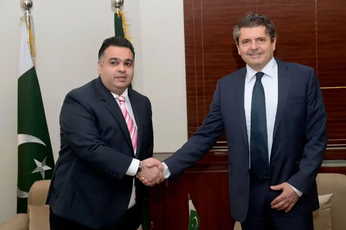 Italian Ambassador Ugo Ciarlatani Meets Fahd Haroon, Discusses Digital Media Landscape