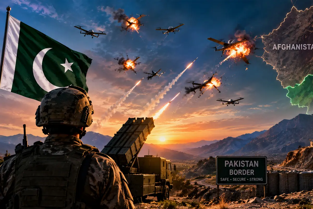 Afghan Taliban Regime Sends 8 Drones Into Pakistan, All Shot Down by Air Defence: Security Sources