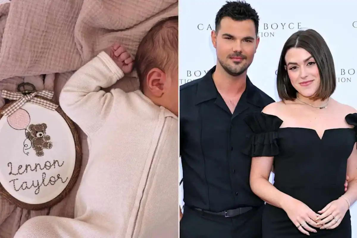 Taylor Lautner and Tay Lautner Welcome Baby Girl Lennon