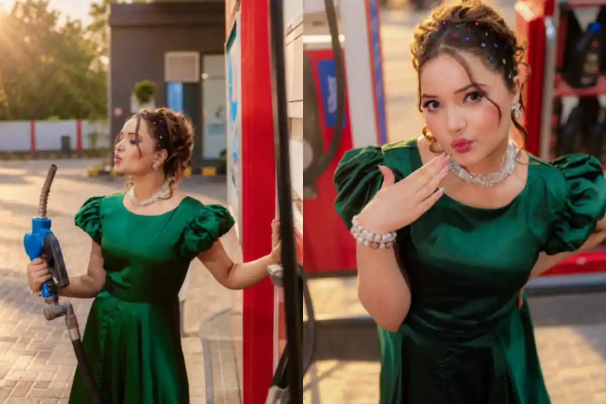 Rabeeca Khan Stuns Fans With Unique Petrol Pump Pre-Birthday Photoshoot
