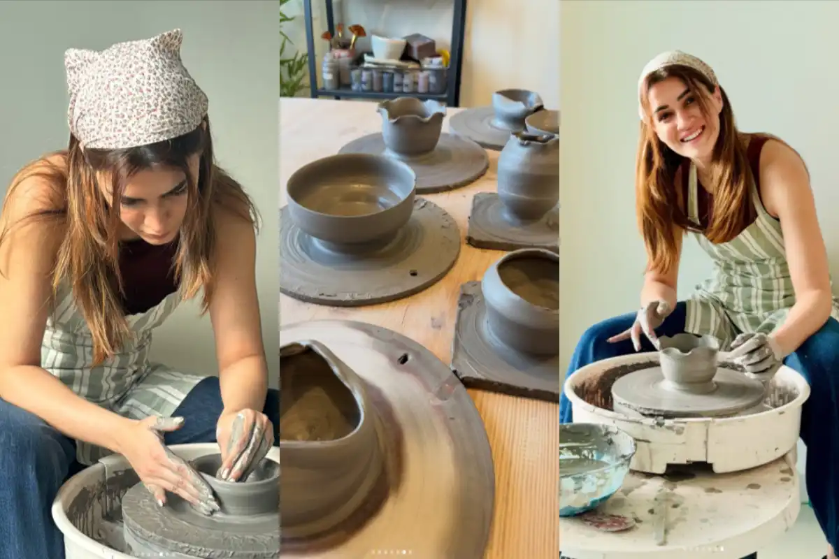 Kriti Sanon Steps Away from Acting to Try Pottery, Shares Photos