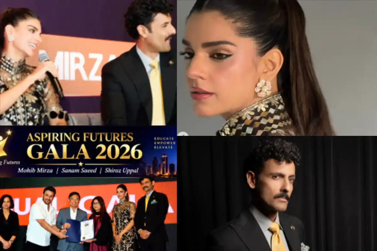 Sanam Saeed, Mohib Mirza Make Stylish Appearance at Houston Gala