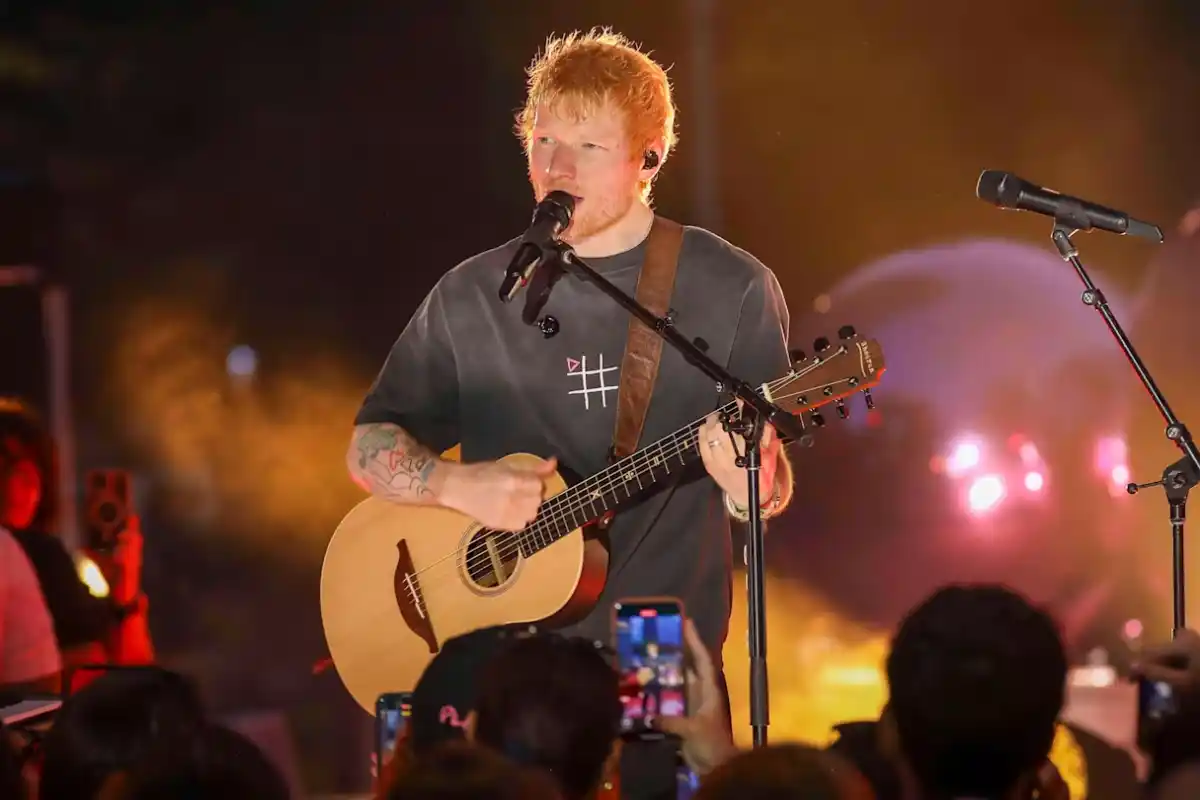 Robert Kraft and Ed Sheeran Face Questions Over $2 Million Humanitarian Donation