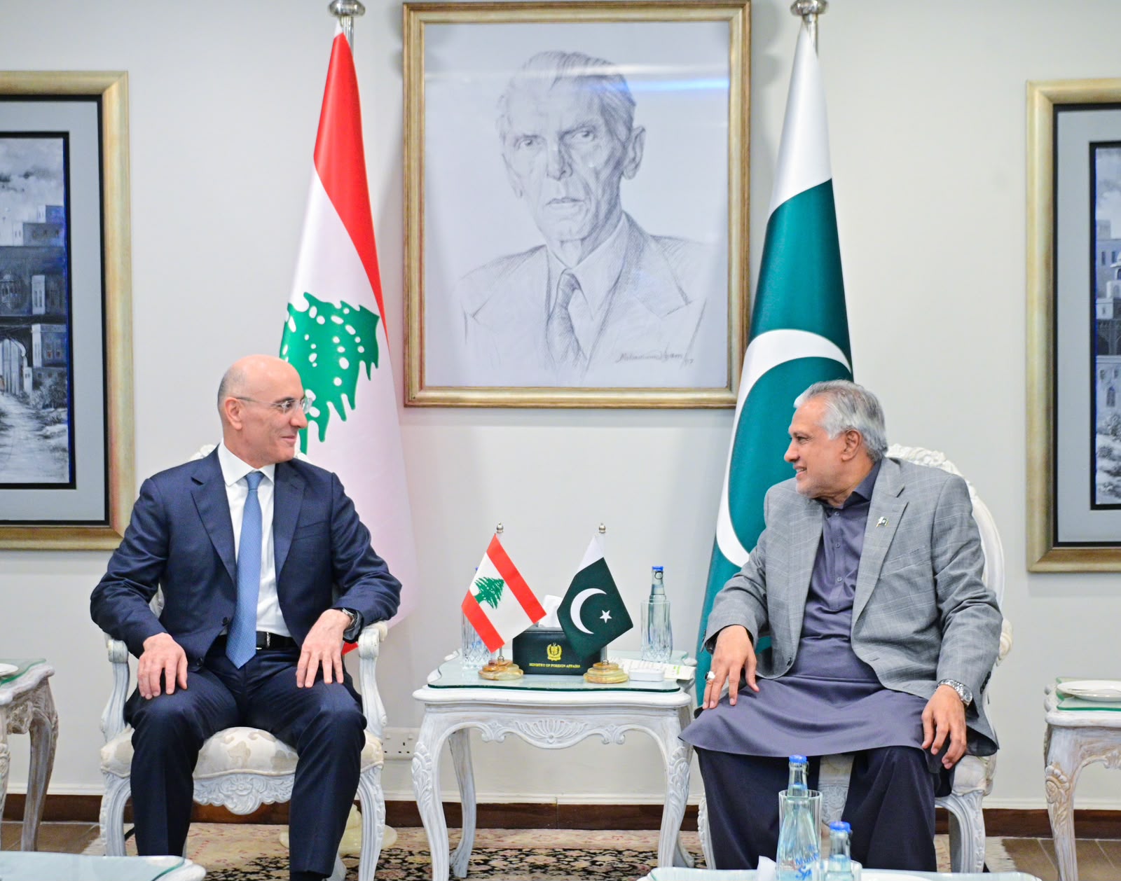 Pakistan, Lebanon Vow to Strengthen Bilateral Ties and Law Enforcement Cooperation