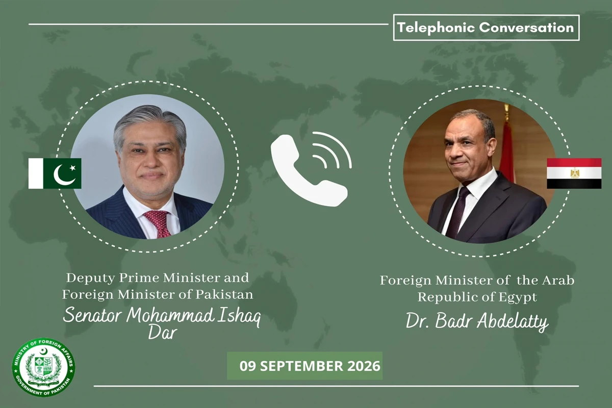 Ishaq Dar, Egyptian FM Discuss Bilateral Ties and Regional Developments