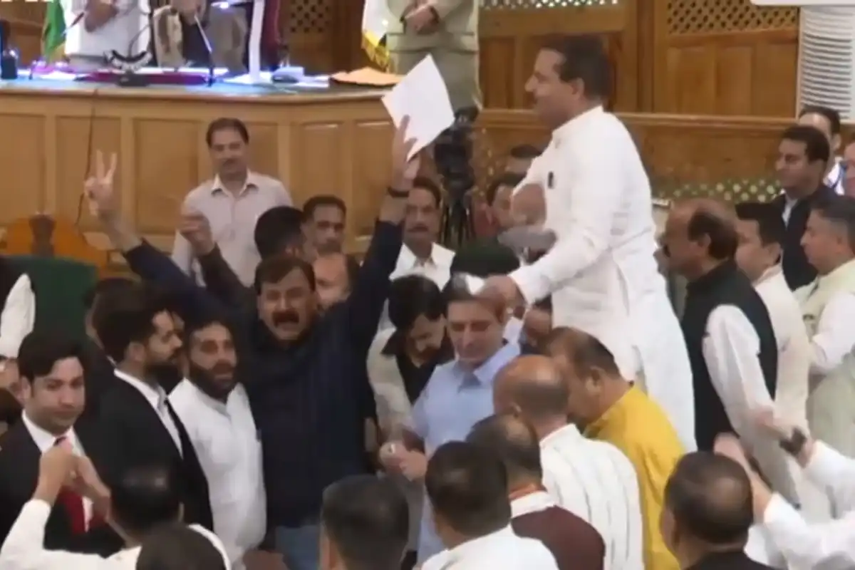 J&K Assembly Passes Statehood Resolution Despite BJP Opposition
