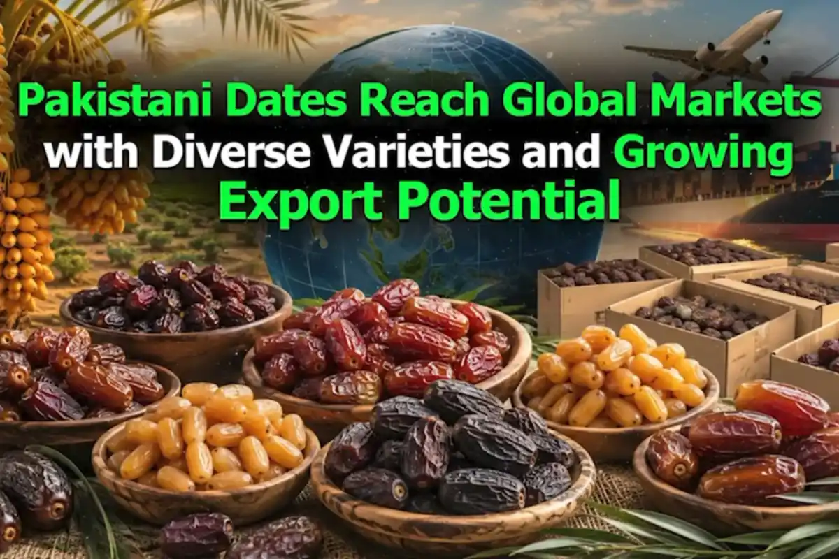 Pakistani Dates Gain Global Recognition and Export Potential
