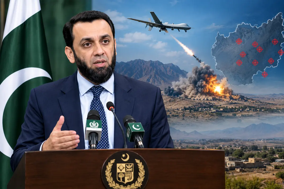 Pakistan hits 10 Afghan locations in response to recent drone intrusion by Taliban regime: Atta Tarar