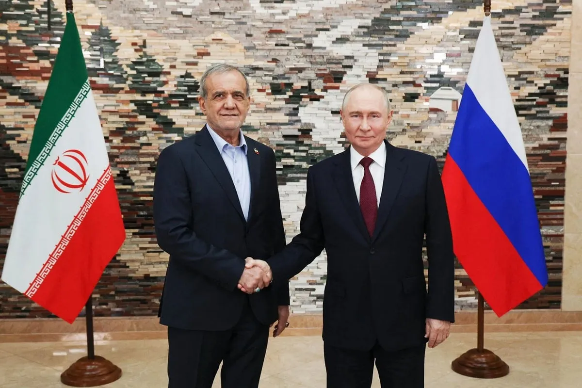 Putin Declares Open Support for Iran Against US and Israeli Pressure