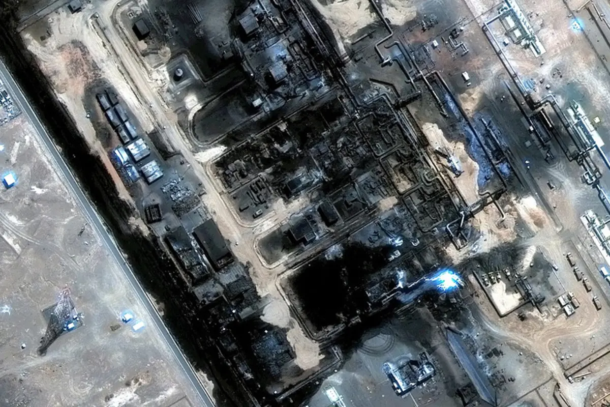 Satellite Images Show Extensive Damage to Key Saudi Oil Pipeline as Supply Fears Grow