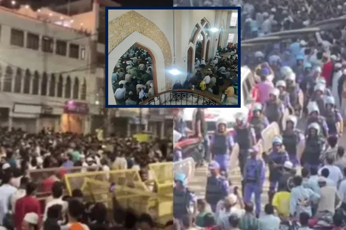 Thousands of Muslims Gather to Protect 600-Year-Old Shahi Masjid in Ujjain