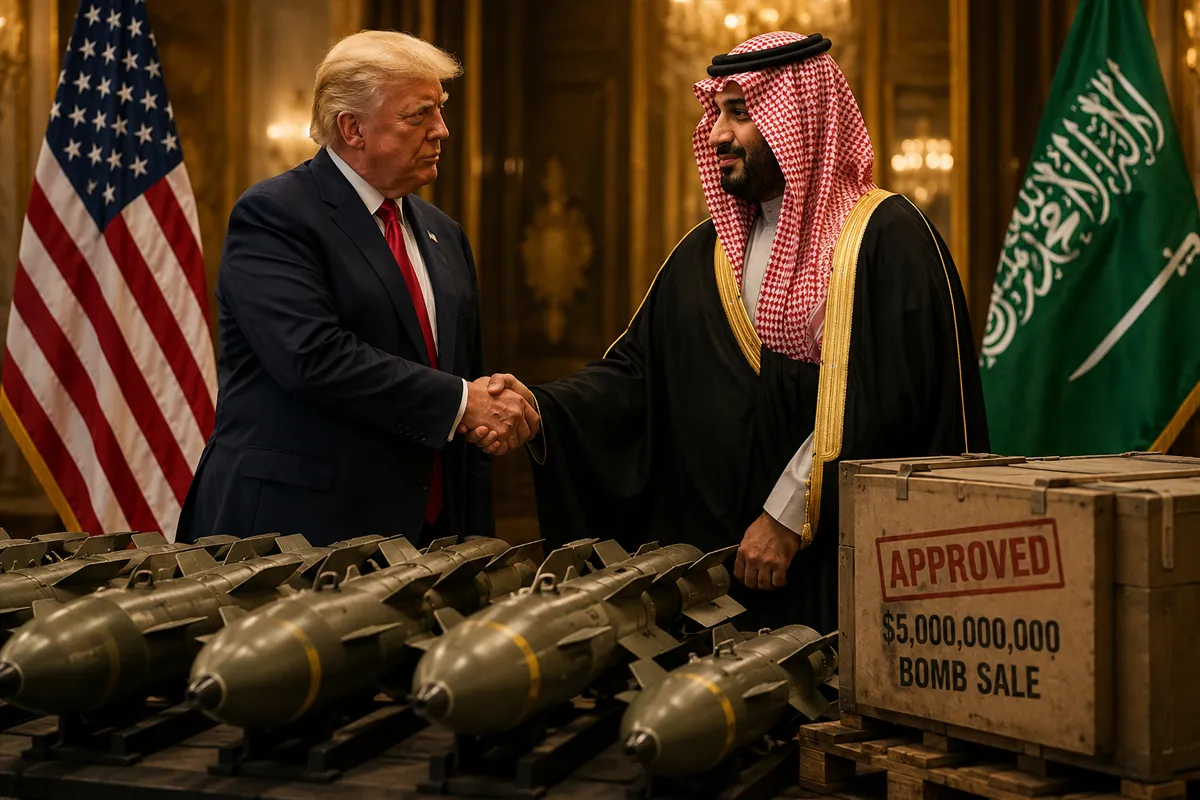 US Approves $5 Billion Bomb Sale to Saudi Arabia
