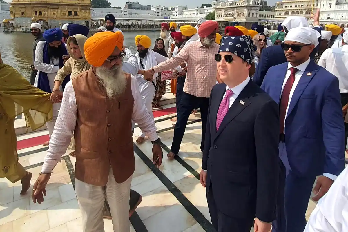 Pro-Khalistan Slogans Raised During US Ambassador’s Golden Temple Visit
