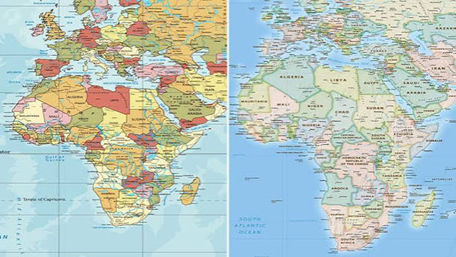 UN votes to adopt new world map to reflect Africa true size