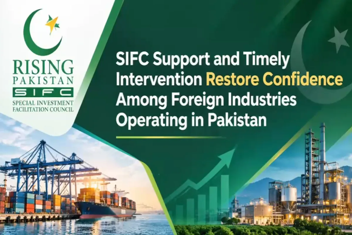 SIFC Intervention Helps Chinese Company Resume Dhabeji Factory Operations