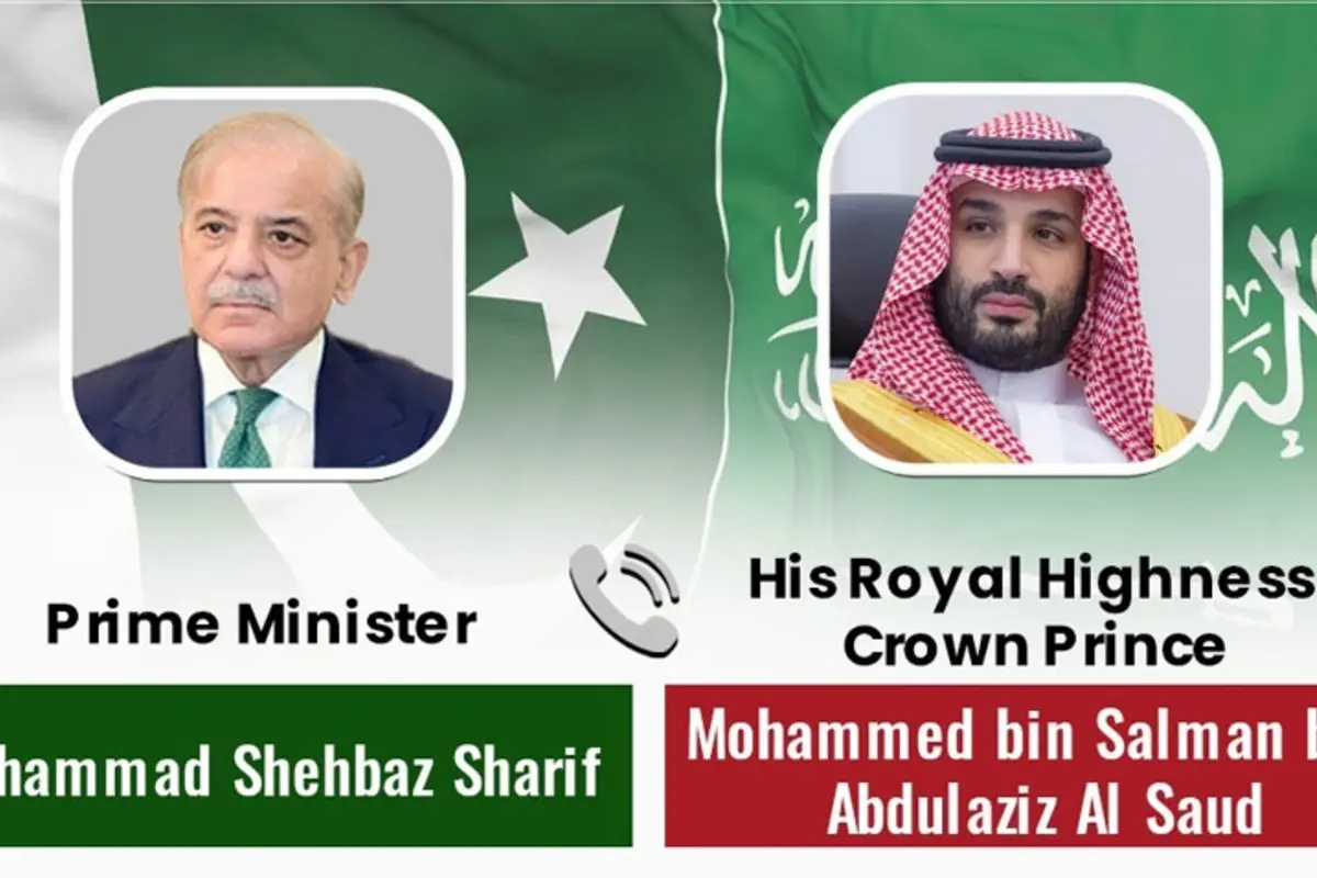 PM Shehbaz Sharif Reaffirms Solidarity with Saudi Arabia in Call with Crown Prince