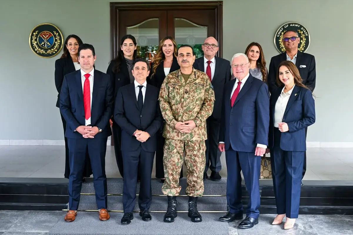 Field Marshal Syed Asim Munir Meets POWERUS Delegation at GHQ