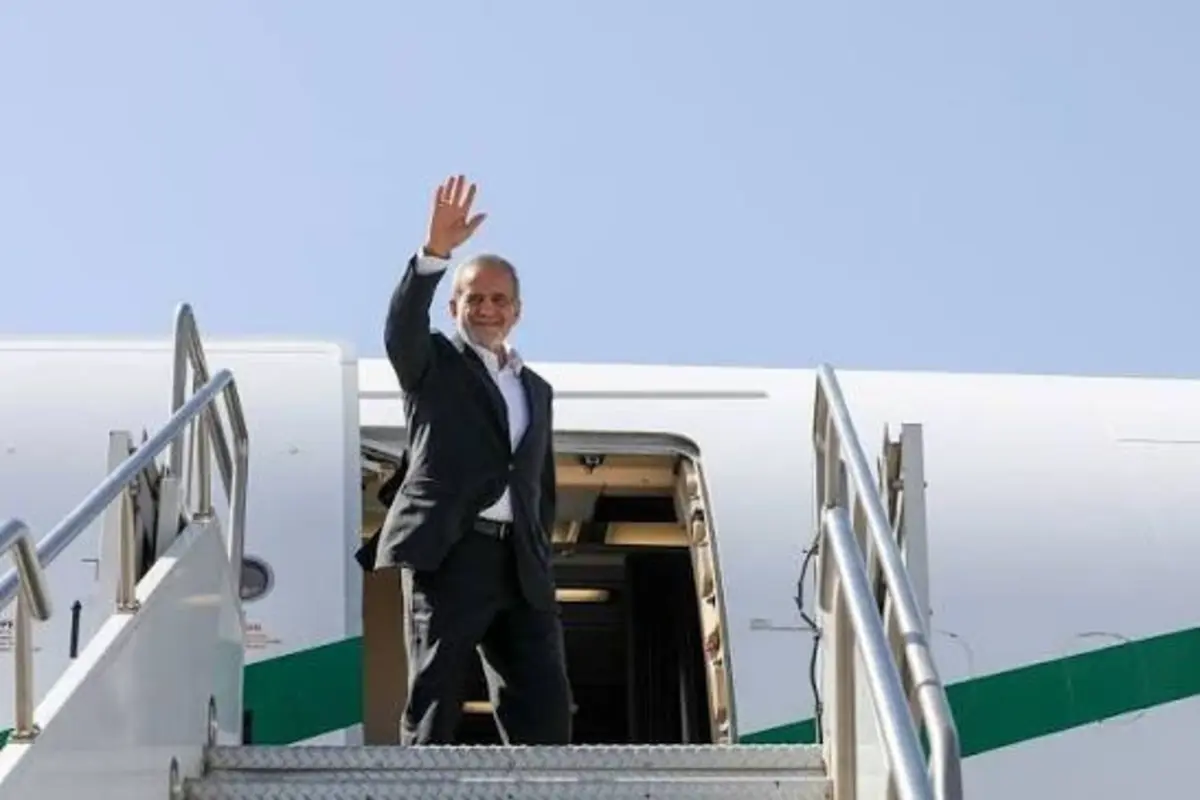 Pezeshkian Departs New York After UN General Assembly Address