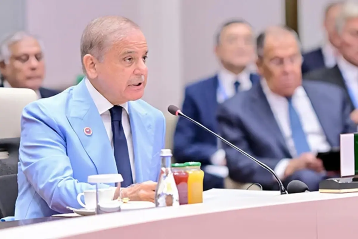 PM Shehbaz Sharif Addresses SCO Plus Summit in Bishkek