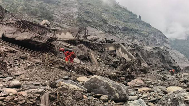 Two people rescued from Nepal tunnel more than a week