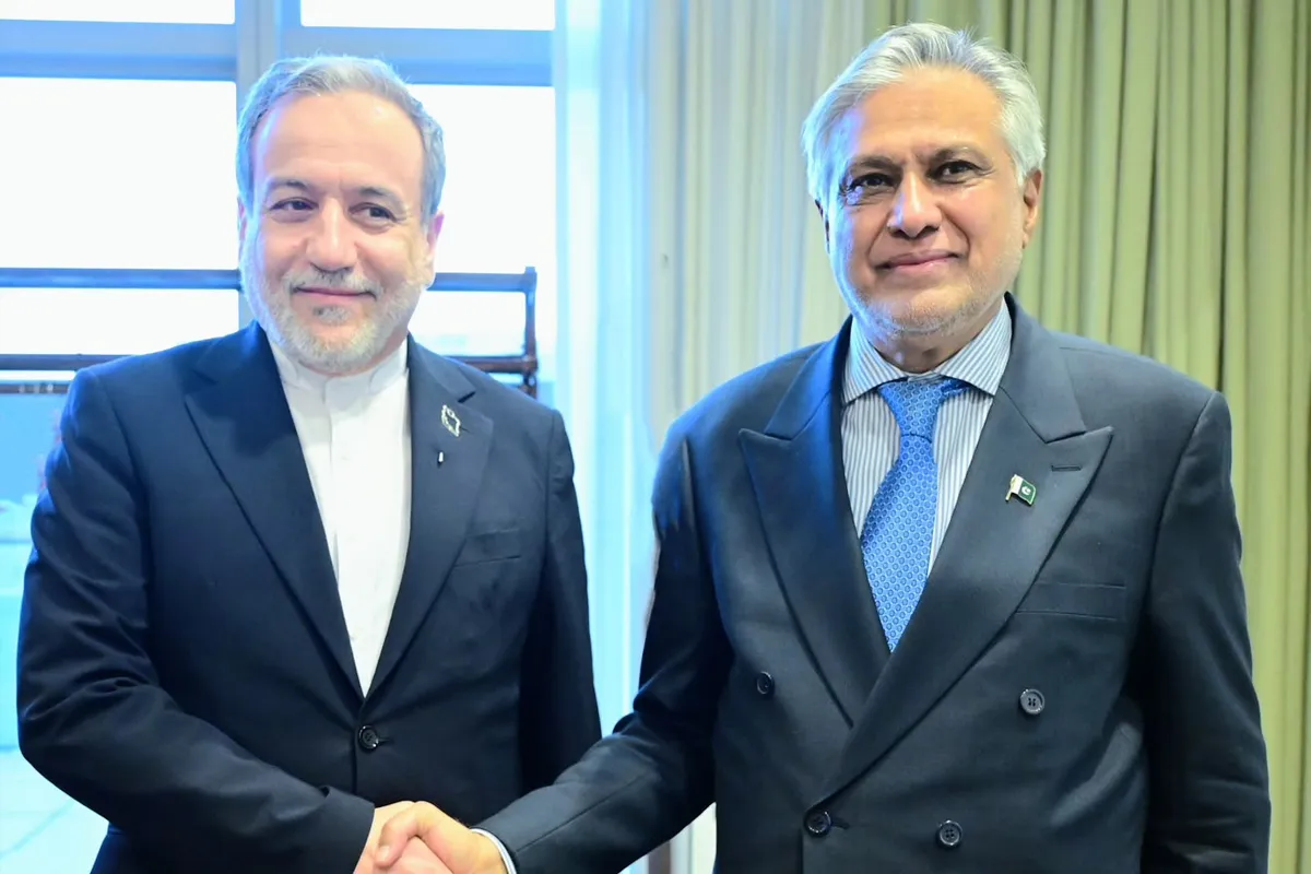 Ishaq Dar, Iranian Foreign Minister Discuss Bilateral Ties and Regional Developments at UNGA
