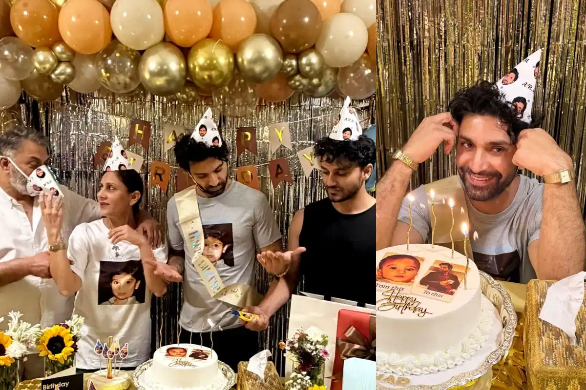 Ahad Raza Mir Celebrates 33rd Birthday With Family at Home