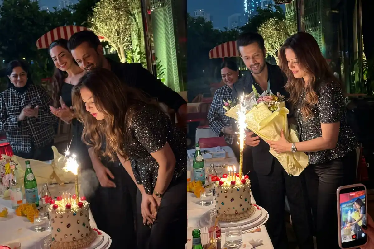 Atif Aslam’s Special Birthday Surprise for Wife in Dubai