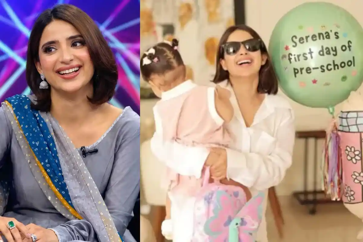 Saboor Aly’s Daughter Starts Preschool at 1.5, Sparks Online Debate