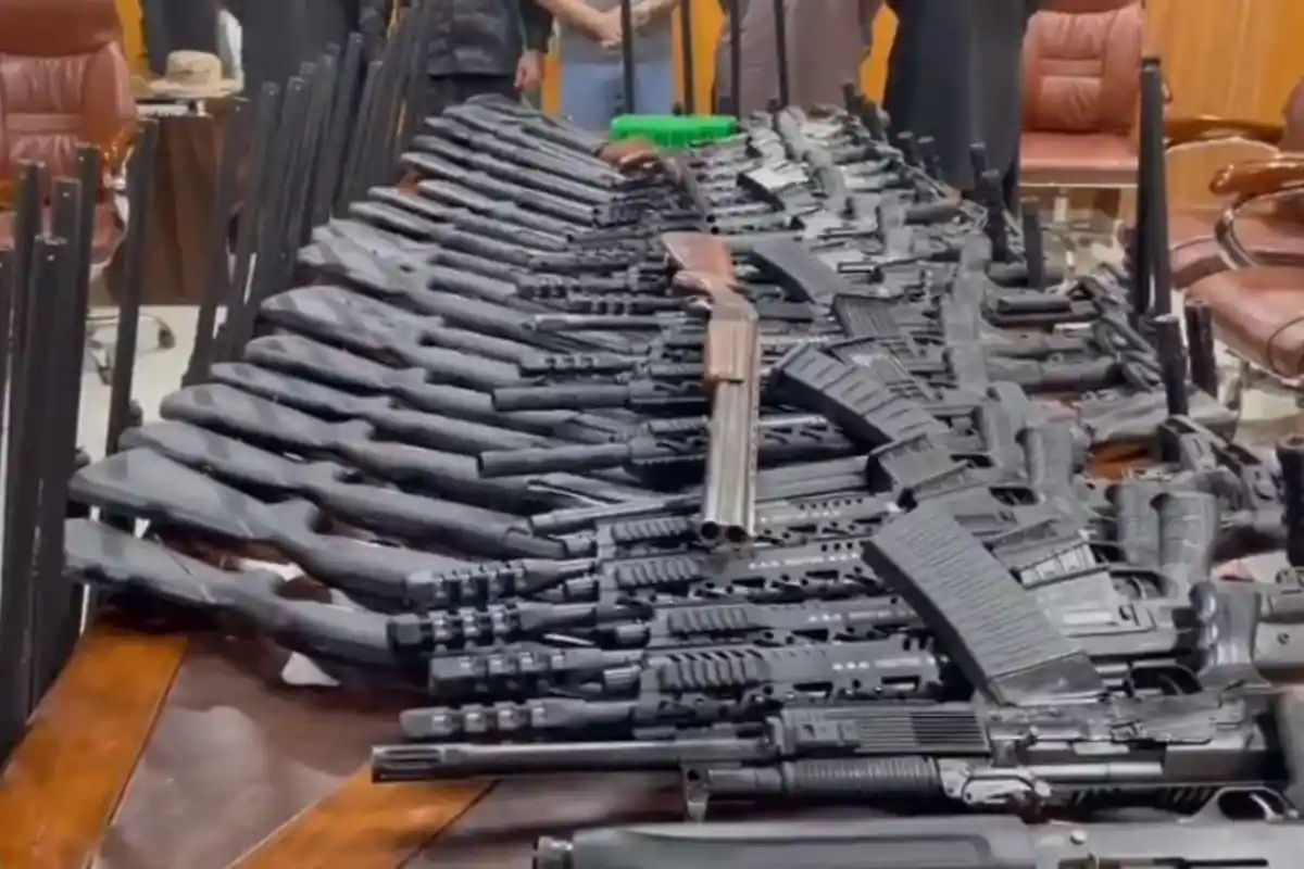 Security Forces Foil Arms Smuggling Attempt From Afghanistan