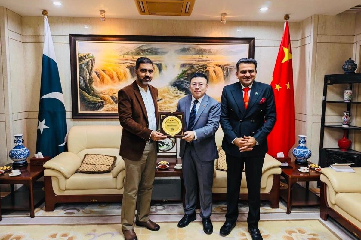 GTV News MD Meets Acting Chinese Consul General in Karachi to Celebrate Pak-China Friendship