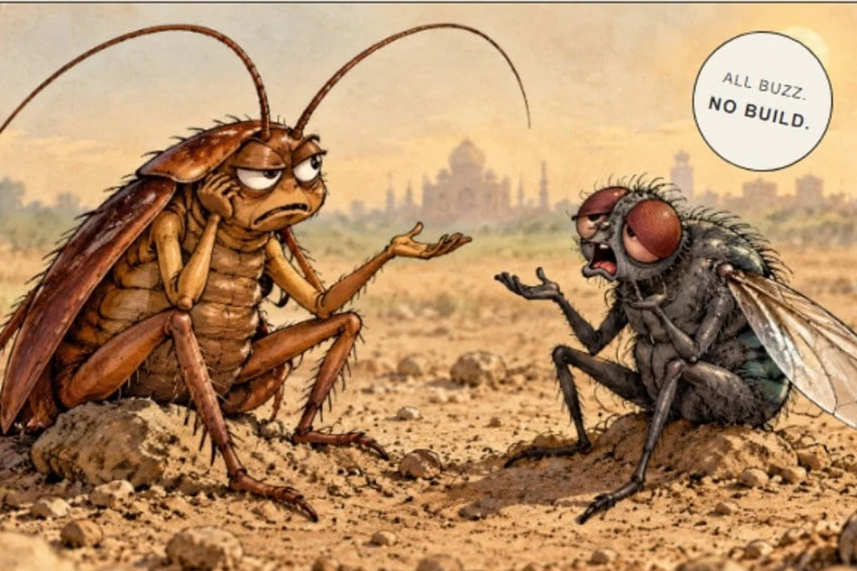 India’s ‘Fly People’s Party’ Emerges After Cockroach Party Satire