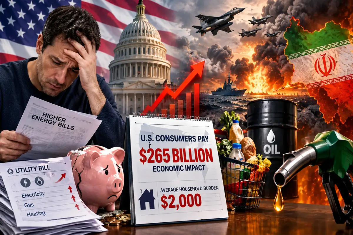 Iran War Cost US Households an Average $2,000, Moody’s Analysis Says