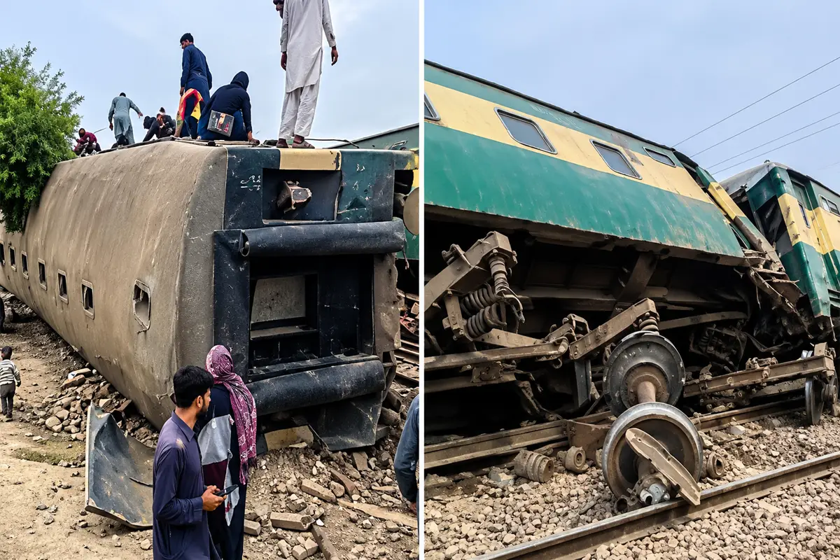 Rehman Baba Express Derails in Multan, at Least 5 Killed and 30 Injured
