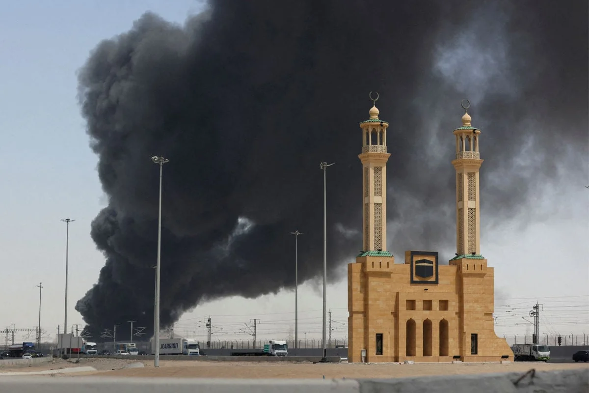 Saudi Coalition Says Houthi Militia Targeted Power Station Supplying Madinah