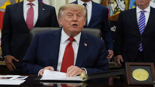 US justice department investigates TV networks over Trump pool coverage