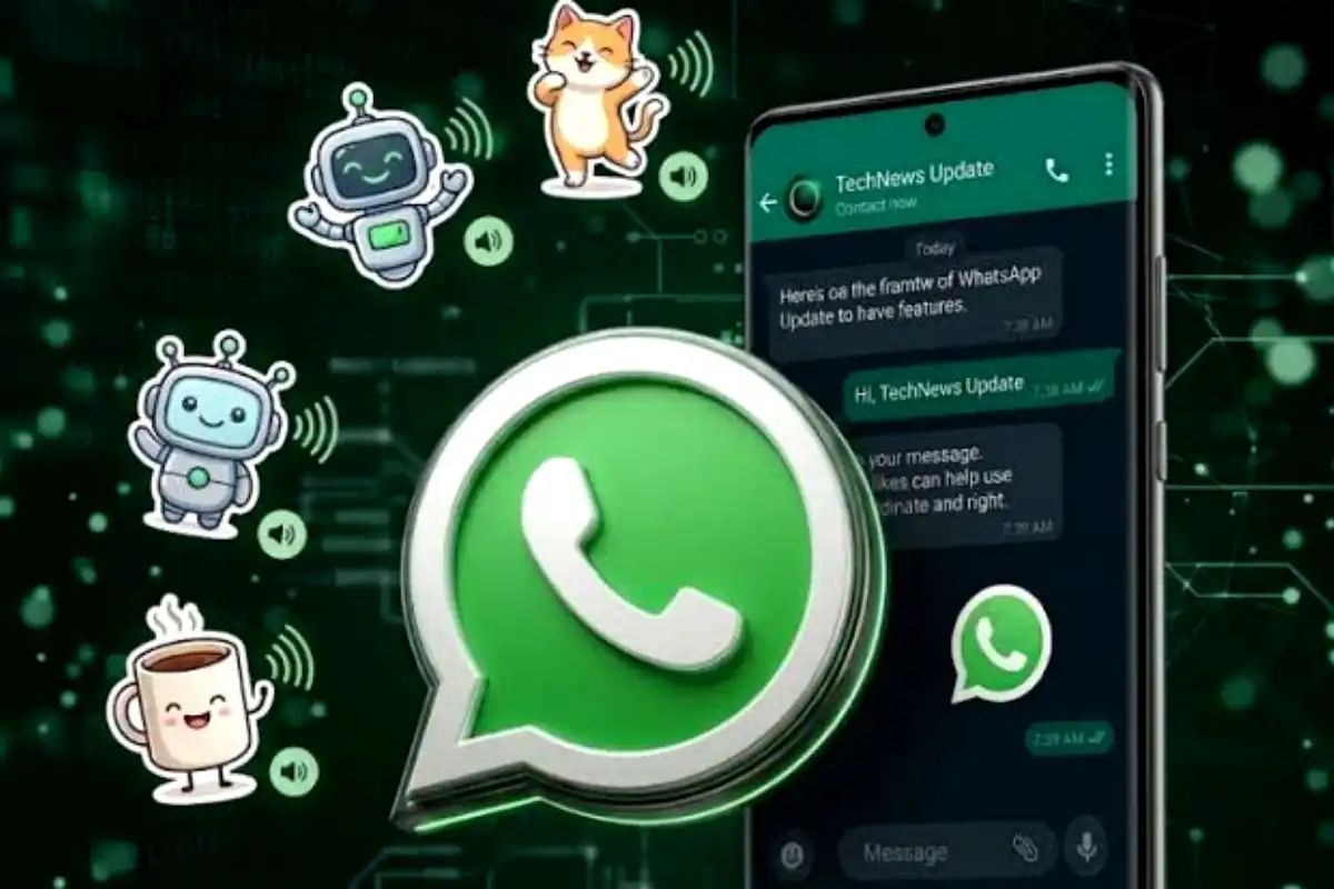 WhatsApp Introduces New Feature to Share Sound Stickers