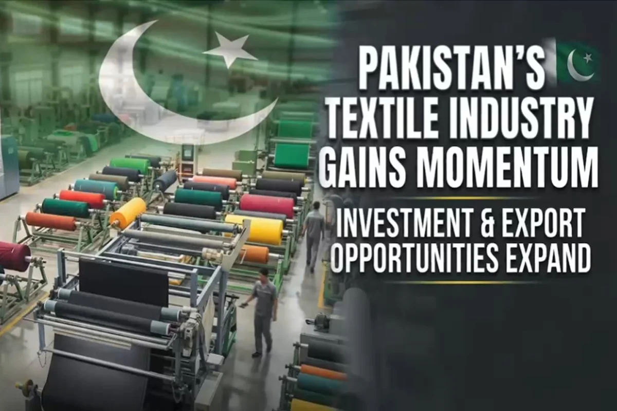 Pakistan’s Textile Sector Set for Expansion as Chinese Company Plans Major Export Hub