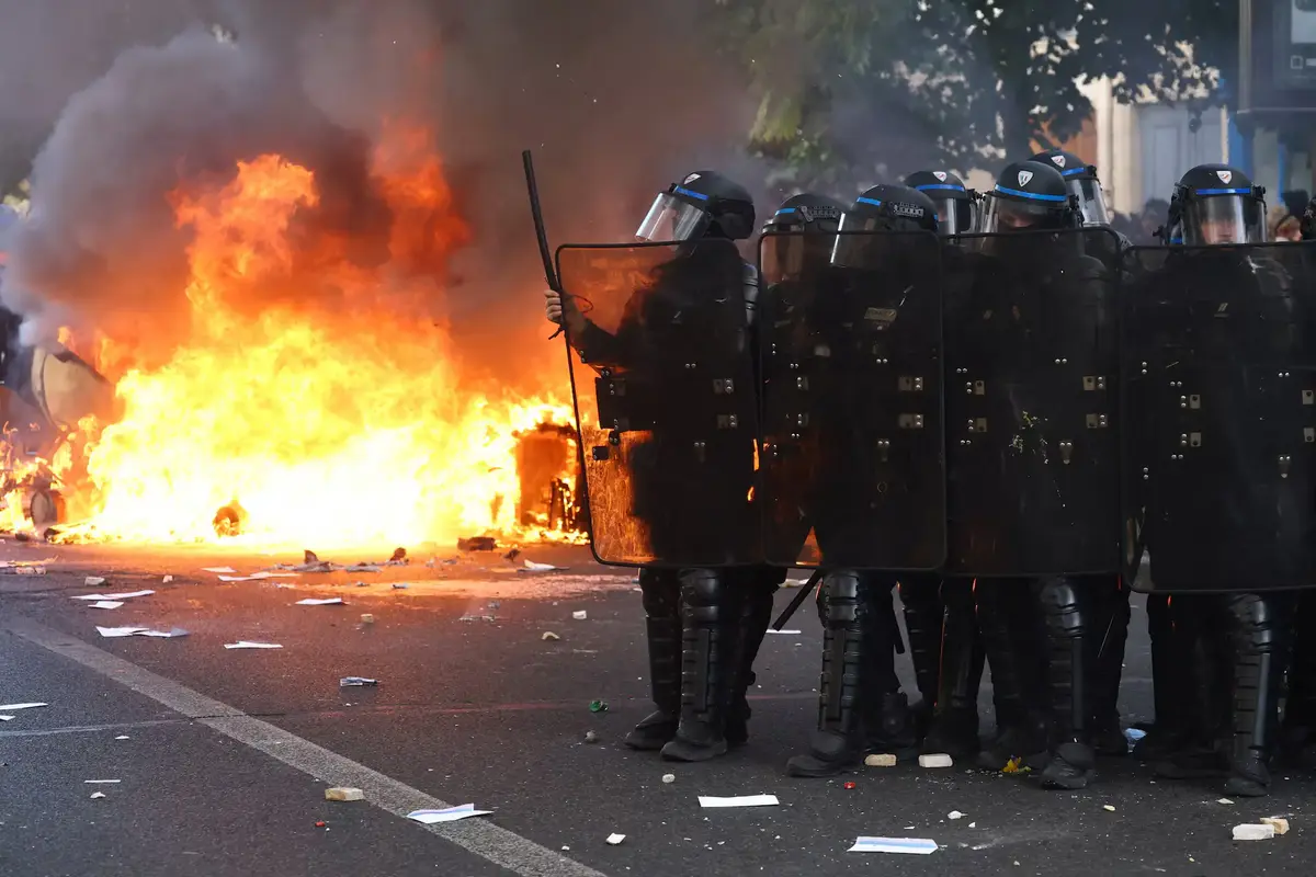 France Rocked by Riots as 1,800 Arrested After Nationwide Protests