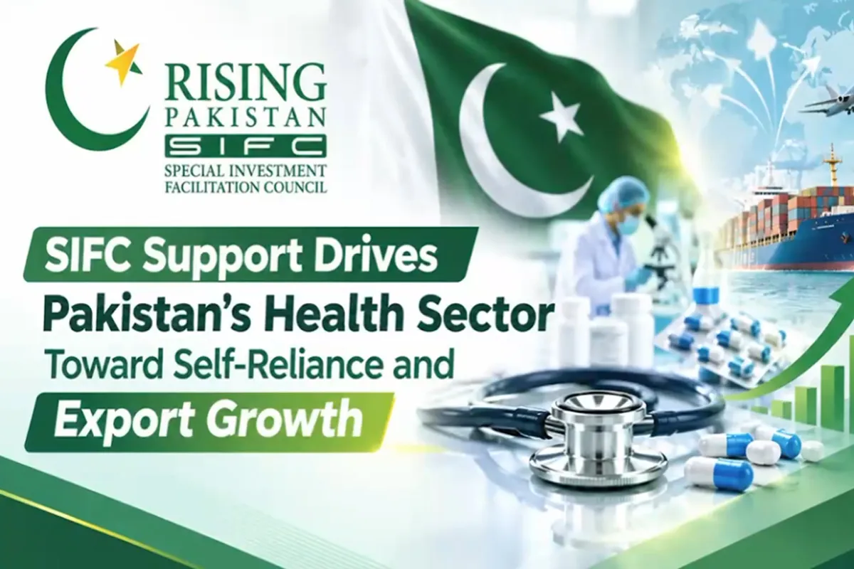 SIFC Reviews Health and Pharma Reforms, Focus on Local Production and Exports
