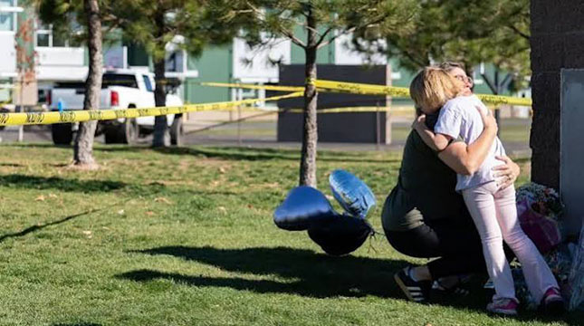 Oregon teacher fought school attacker before armed dad shot suspect ‘multiple times’
